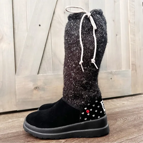Ugg I Heart Ugg Slouchy Knit Boots