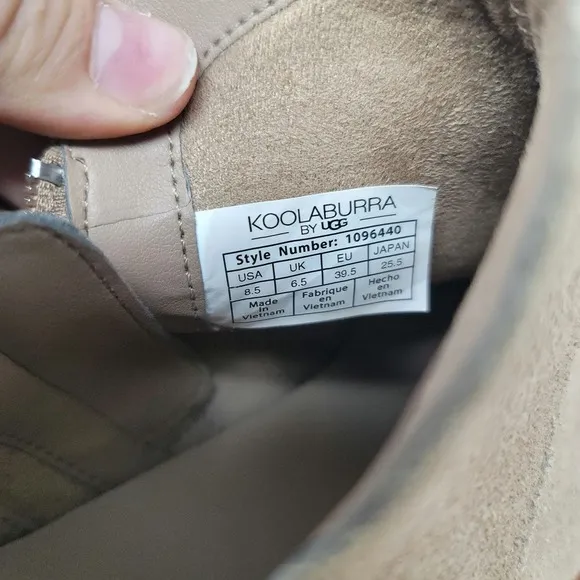 UGG KOOLABURRA Sofiya Boot in Amphora Heel 2.5&quot; Women 8.5