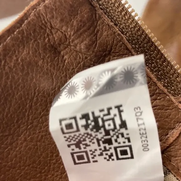 UGG Lula Mae Women’s Leather Boots Tan Brown Size 7