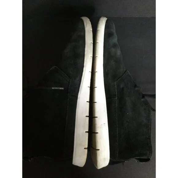 UGG Men's Freamon Suede Chukka Boots Round toe Lace Up Black Size 10