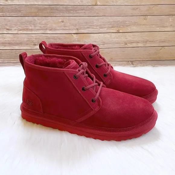 UGG Men’s Neumel Chukka Boots In Samba Red
