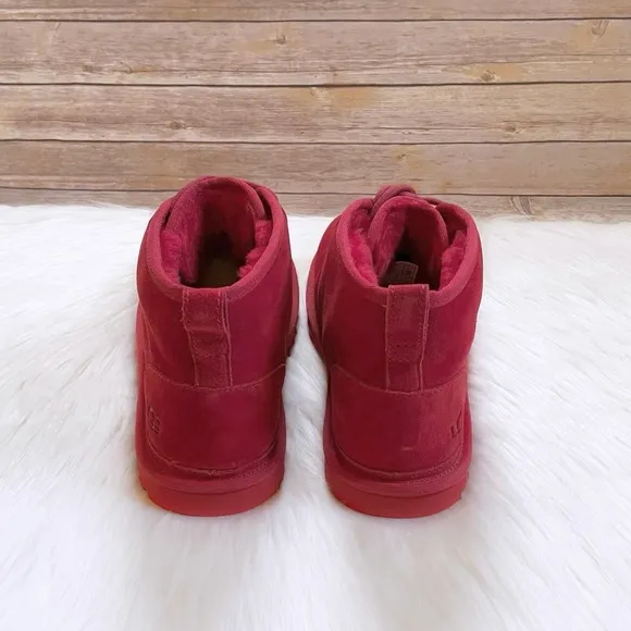 UGG Men’s Neumel Chukka Boots In Samba Red