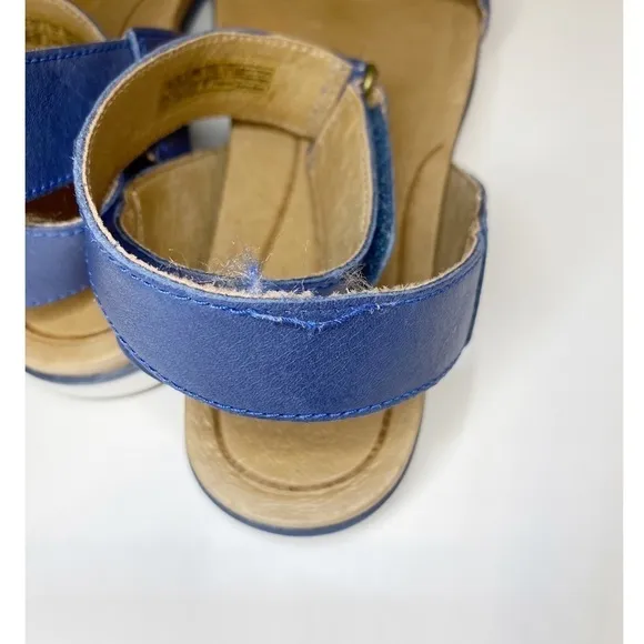 UGG Navy Blue Laddie Marino Sandals Size 7.5