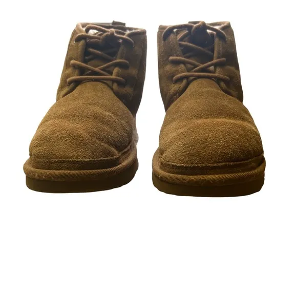 UGG Neumel Men’s Suede Boots in Chestnut Size 6