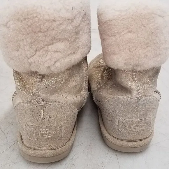 UGG Ramona Classic II Metallic Gold Boots