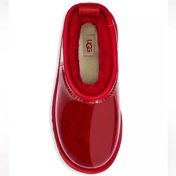 UGG Samba Red Classic Clear Mini Boot Waterproof Size 5
