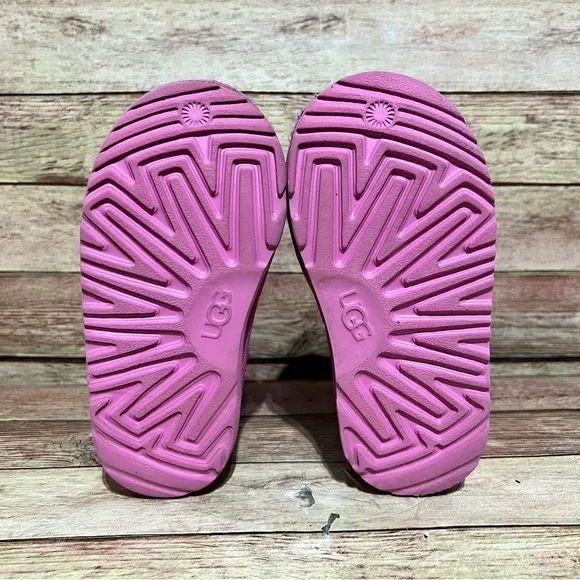 Ugg Short Classic Pink Leopard Boots