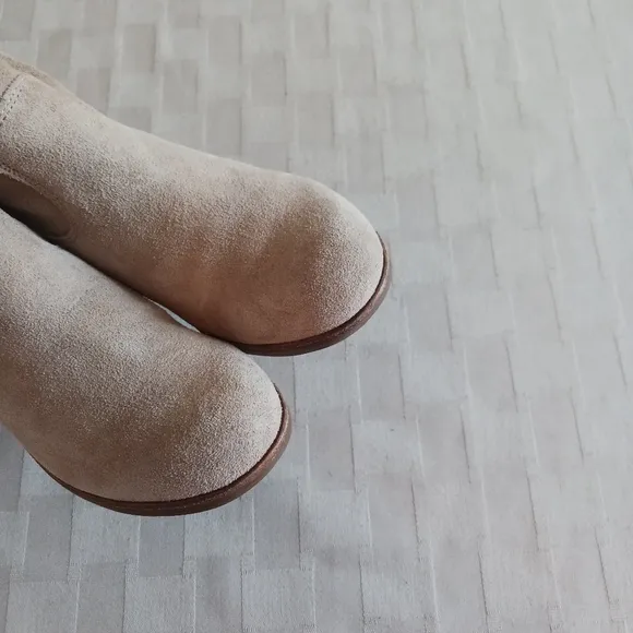 UGG Tan Suede Short Boots