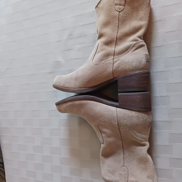 UGG Tan Suede Short Boots