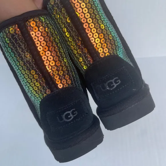 Ugg Toddler Girls Classic Stellar Sequin Boots