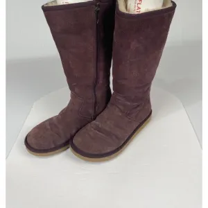 UGG Women 5235 Classic Tall Boots Size 7 Sheepskin Shearling Zipper Comfort