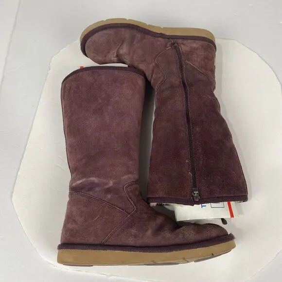 UGG Women 5235 Classic Tall Boots Size 7 Sheepskin Shearling Zipper Comfort