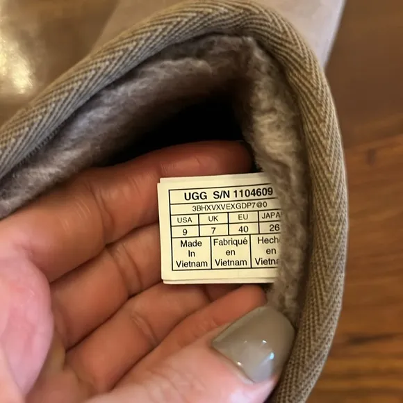 UGG Women's Classic Femme Mini Boots Hidden Wedge Heel Slate Taupe