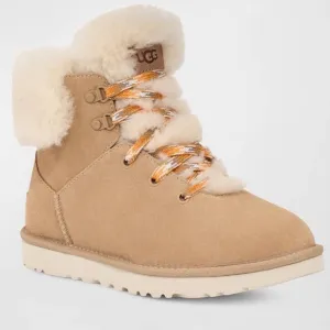 UGG Women's Classic Mini Alpine Lace Boots