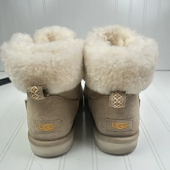 UGG Women's Classic Mini Alpine Lace Boots