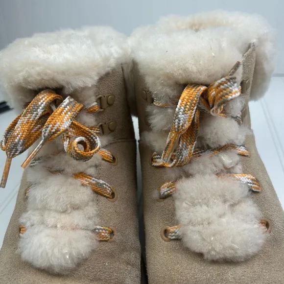 UGG Women's Classic Mini Alpine Lace Boots