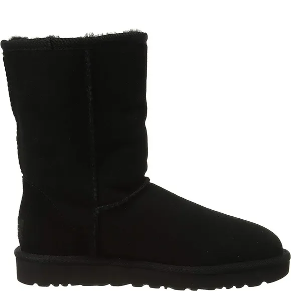 UGG Womens Classic Short II Boots Black Size 11