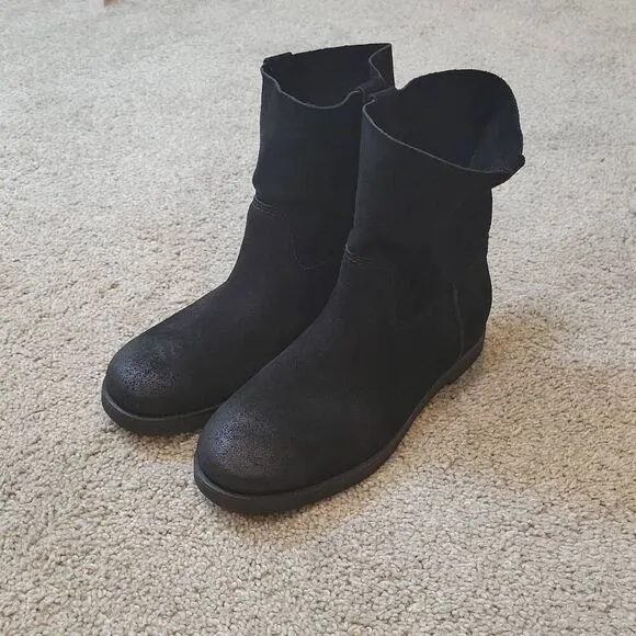 UGG Women's Josefene Suede Boots Black Size 9.5
