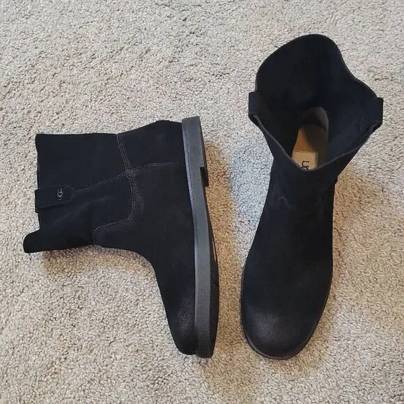 UGG Women's Josefene Suede Boots Black Size 9.5