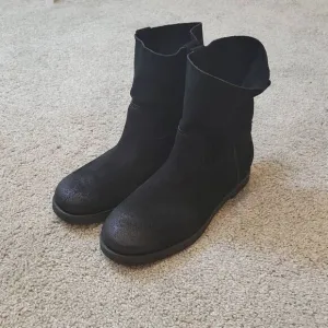 UGG Women's Josefene Suede Boots Black Size 9.5