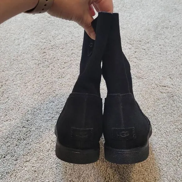UGG Women's Josefene Suede Boots Black Size 9.5