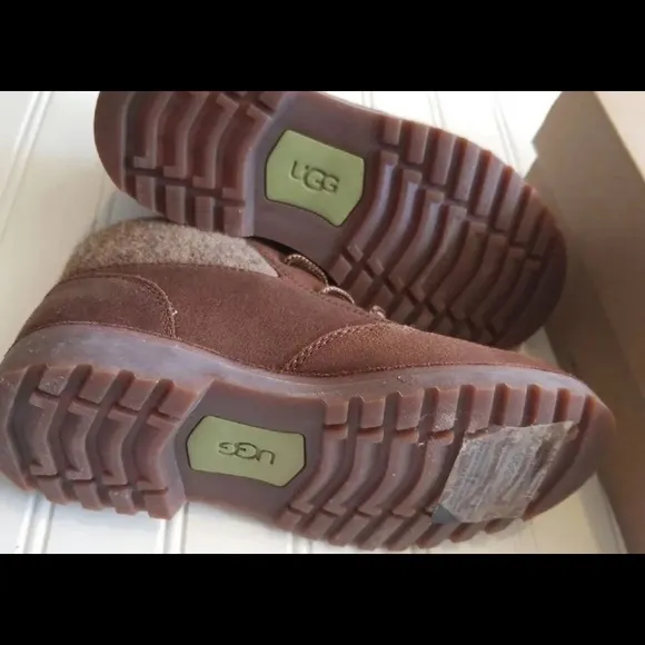 Ugg wool leather boots boys s 2