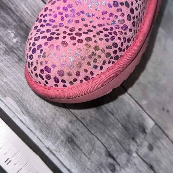 UGG Classic II Pink Dot Boots Sz US12‎