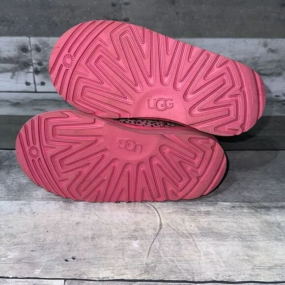 UGG Classic II Pink Dot Boots Sz US12‎