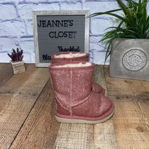 Ugg classic short II glitter boots