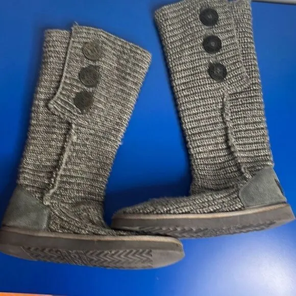 Ugg Classic Cardy Knit Sweater Boots