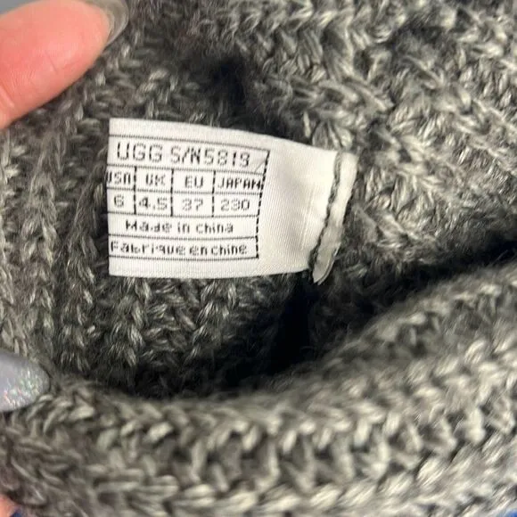 Ugg Classic Cardy Knit Sweater Boots