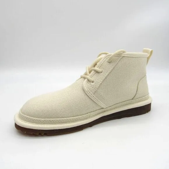 UGG WOMEN'S NATURAL CANVAS CLASSIC NEUMEL BOOTS SZ 8
