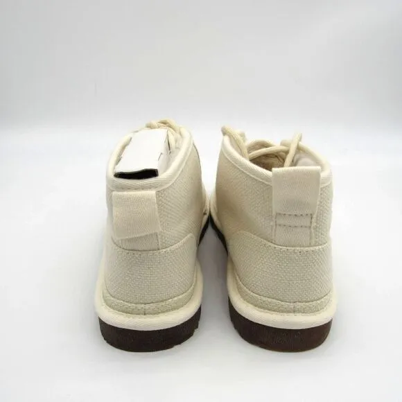 UGG WOMEN'S NATURAL CANVAS CLASSIC NEUMEL BOOTS SZ 8