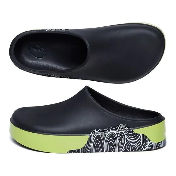 UIN Men's Sandals Beach Summer Travel Anti-Slip Slippers (Tenerife- Growth Ring)