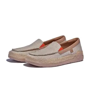 UIN Women's Slip Ons Walking Casual Loafers Shoes (Khaki Brown Marbella 5)