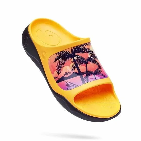 UIN Men's Sandals Beach Summer Casual Comfort Slippers (Romantic Island Ibiza)