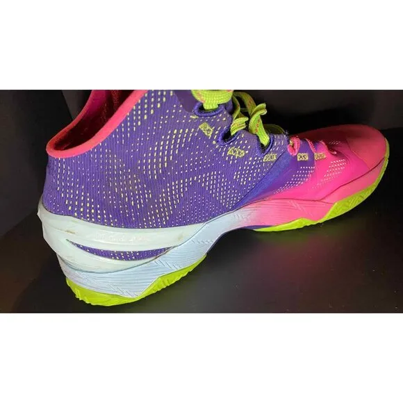 Under Armour Curry 2 Retro Sneakers Northern Lights Mens 10.5 Shoes