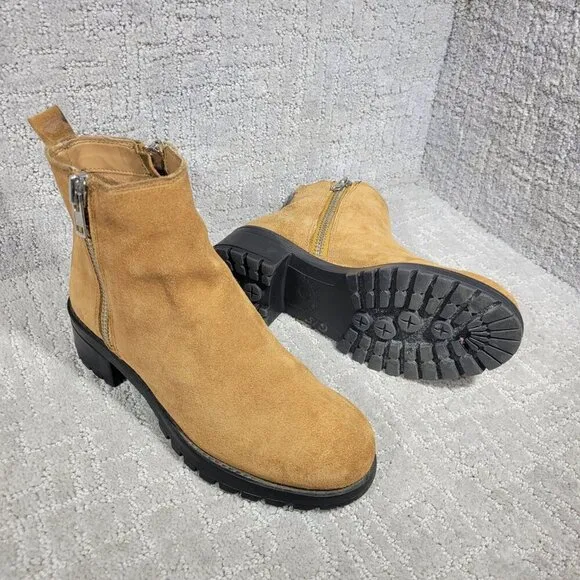 Urban Outfitter Lavorazione Artigiana Women's Size 8 Brown Suede Chelsea Boots
