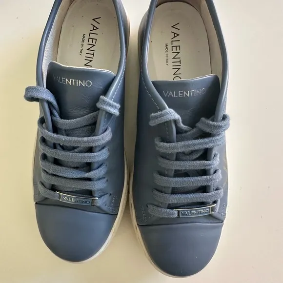 Valentino Fashion Sneakers in Blue - Size 9.5