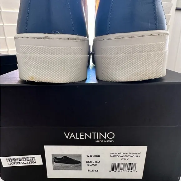 Valentino Fashion Sneakers in Blue - Size 9.5