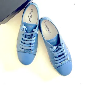 Valentino Fashion Sneakers in Blue - Size 9.5
