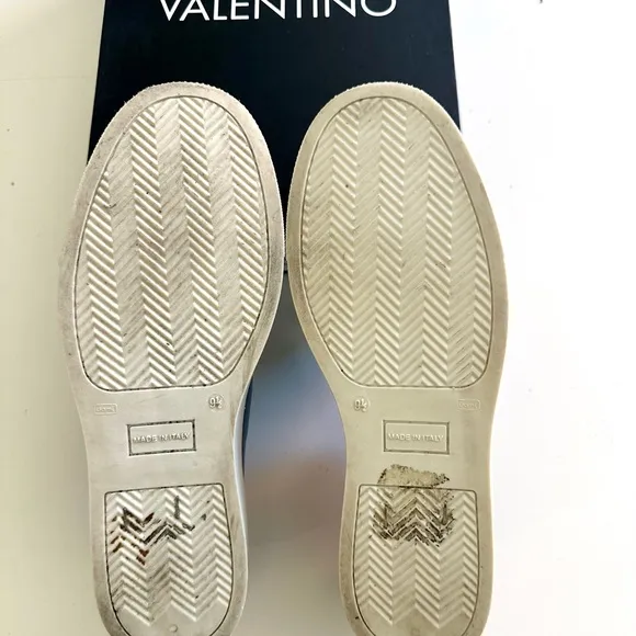 Valentino Fashion Sneakers in Blue - Size 9.5