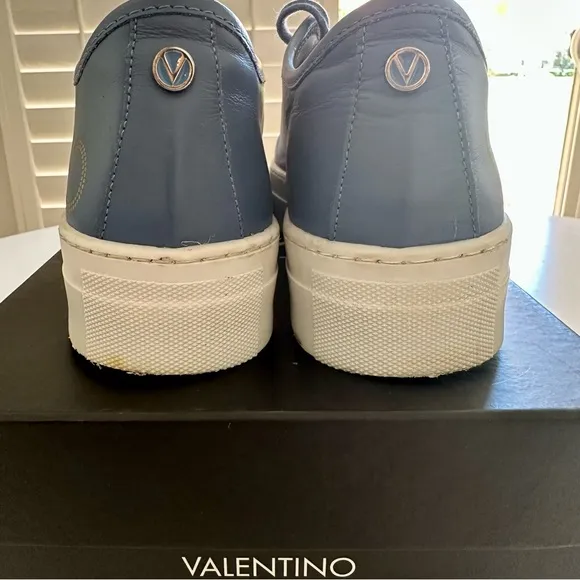 Valentino Fashion Sneakers in Blue - Size 9.5