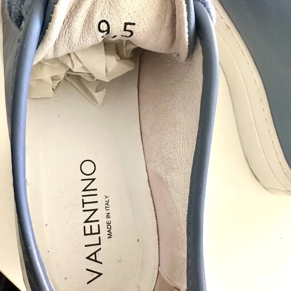 Valentino Fashion Sneakers in Blue - Size 9.5