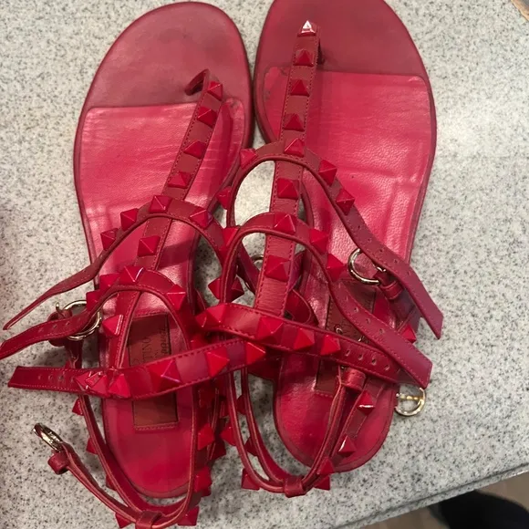 Valentino red sandals