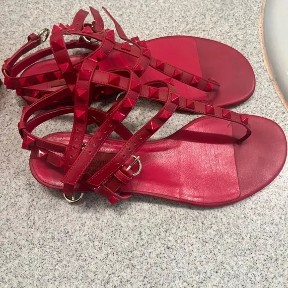 Valentino red sandals