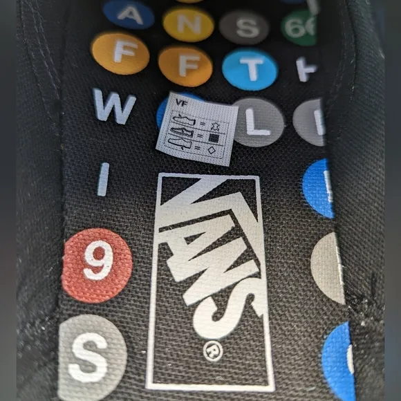 Vans Old Skool NYC 66 Subway VN0A5A092Y6 Black Leather Fashion Casual Sneakers