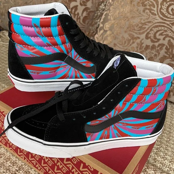 Vans Sk8-Hi Retro Mart Black/True White WMNS