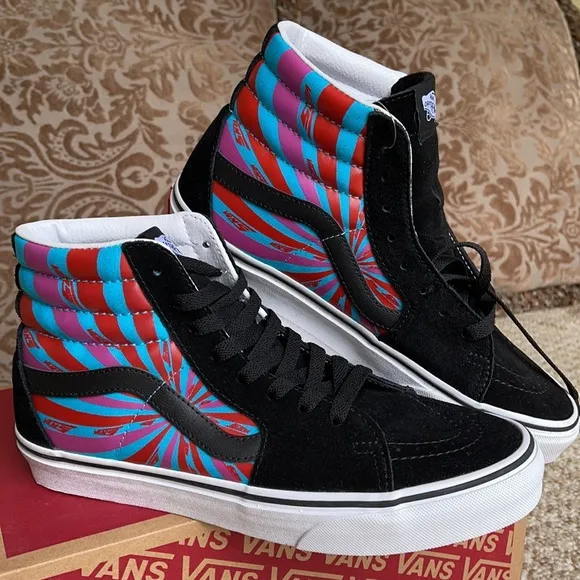Vans Sk8-Hi Retro Mart Black/True White WMNS