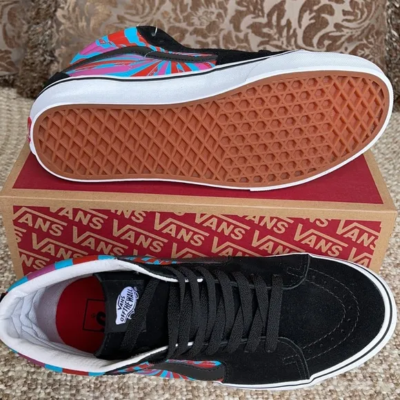 Vans Sk8-Hi Retro Mart Black/True White WMNS